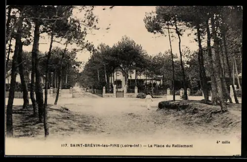 AK Saint-Brévin-les-Pins /Loire-Inf., La Place du Ralliement