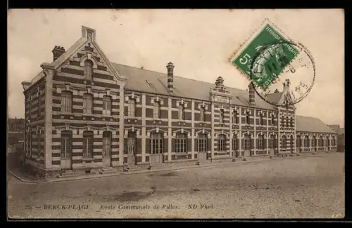 AK Berck-Plage, Ecole Communale de Filles