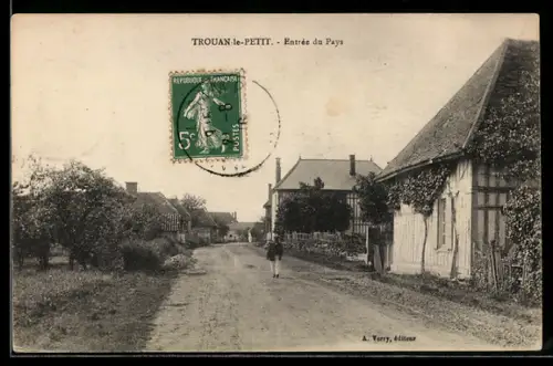 AK Trouan-le-Petit, Entrée du Pays