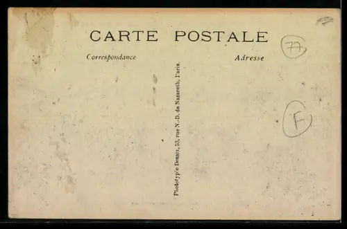 AK Monthyon, La Rue de la Republique