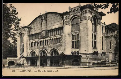 AK Biarritz, La Gare du Midi