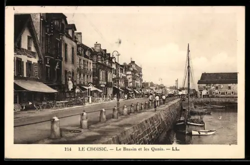 AK Le Croisic, Le Bassin et les Quais