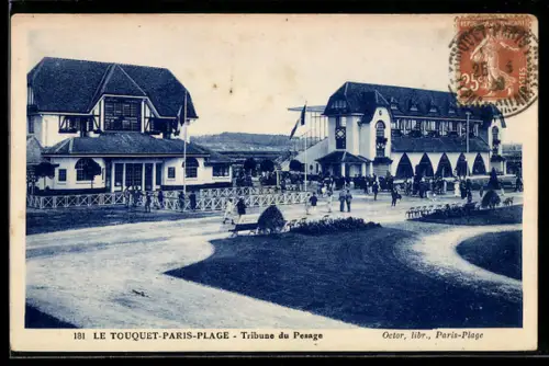 AK Le Touquet-Paris-Plage, Tribune du Pesage