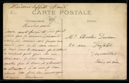 AK Maisons-Laffitte, Champ de Courses, Arrivée d`une Course