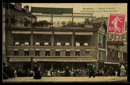 AK Suresnes, Maison Thominet, Café-Restaurant de la Belle-Gabrielle