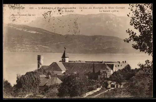 AK Saint-Pierre-de-Curtille, l`Abbaye d`Hautecombe et le Mont Corsuet et le Rebard