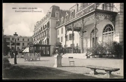 AK Divonne-les-Bains, Etablissement Thermal
