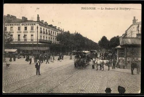 AK Toulouse, Le Boulevard de Strasbourg