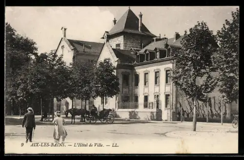 AK Aix-les-Bains, L`Hôtel de Ville