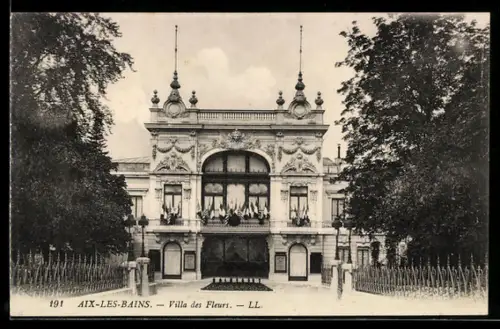 AK Aix-les-Bains, Villa des Fleurs