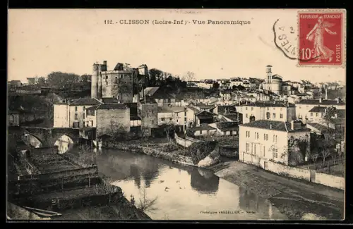 AK Clisson /Loire-Inf., Vue Panoramique
