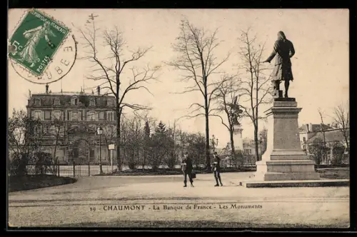 AK Chaumont, La Banque de France, Les Monuments