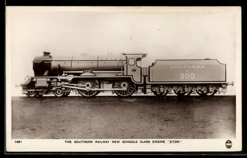 AK Southern Railway New Schools Class Engine Eton, englische Eisenbahn
