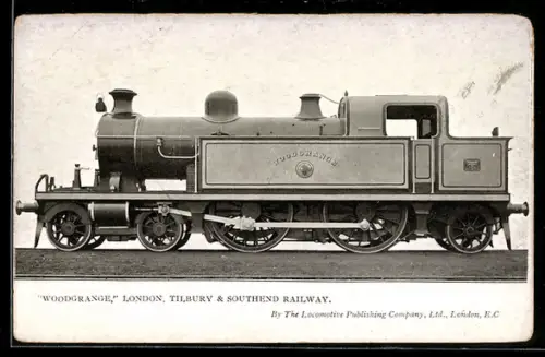 AK Engine Woodgrange, London, Tilbury & Southend Railway, englische Eisenbahn
