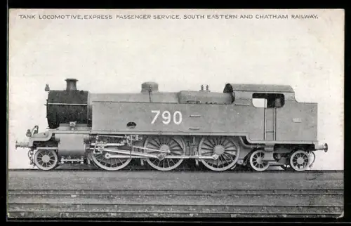 AK Englische Eisenbahn, Lokomotive No. 790 der SE & CR
