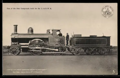 AK One of the first Compounds built for the L. & N. W. R. Railway, englische Eisenbahn