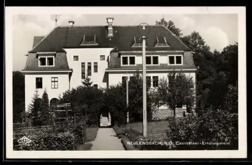 AK Neulengbach /N.Ö., Eisenbahner-Erholungsheim