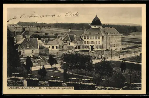 AK Oberhollabrunn, K. K. Lehrerbildungsanstalt