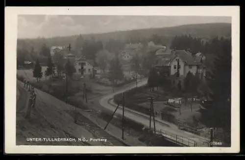 AK Unter-Tullnerbach /N.Ö., Postberg