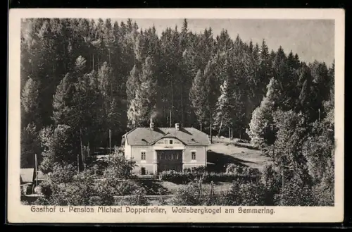 AK Wolfsbergkogel am Semmering, Gasthof und Pension Michael Doppelreiter