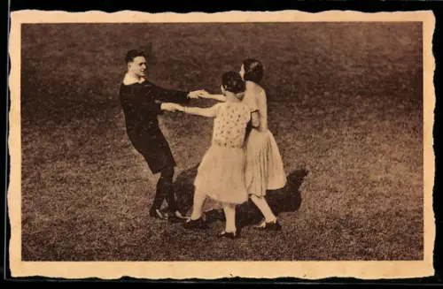 AK Berlin, Jung-Märkische Tanzschar tanzt den Gelbzahn