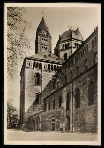 Foto-AK Deutscher Kunstverlag, Nr. Sp 5: Speyer, Dom, Nördliches Querschiff mit Afrakapelle