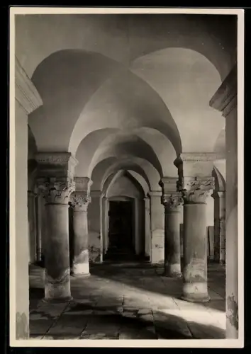 Foto-AK Deutscher Kunstverlag, Nr. 3: Corvey a. d. Weser, Ehemalige Benedektinerkloster-Kirche