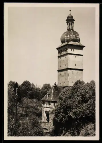 Foto-AK Deutscher Kunstverlag, Nr. 10: Dinkelsbühl, Ansicht des Segringertors