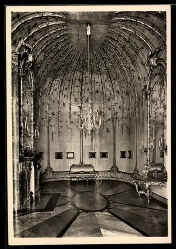 Foto-AK Deutscher Kunstverlag, NR 114: Potsdam, Neues Palais, Ovales Kabinett