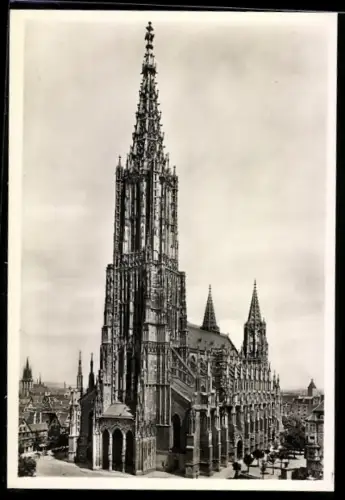 Foto-AK Deutscher Kunstverlag, Nr. 3: Ulm, Das Münster