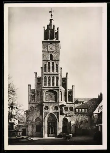 Foto-AK Deutscher Kunstverlag, Nr. Bd 20: Brandenburg /Havel, Rathaus in der Altstadt