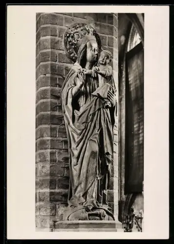 Foto-AK Deutscher Kunstverlag, Nr. 28: Brandenburg, Paulskirche, Muttergottes