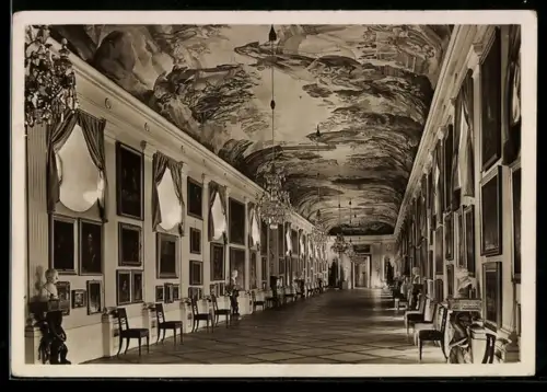 Foto-AK Deutscher Kunstverlag, Nr. 6: Ludwigsburg, Gemäldegalerie im Schloss