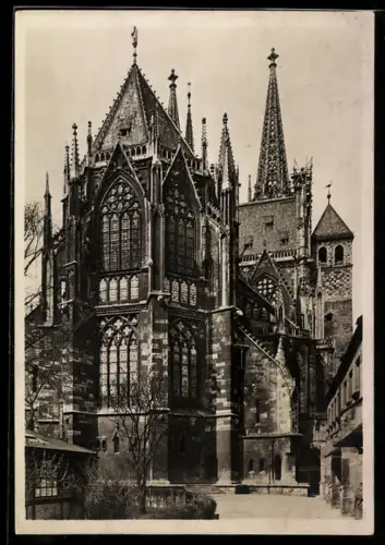 Foto-AK Deutscher Kunstverlag, NR 4: Regensburg, Dom, Chorhaupt