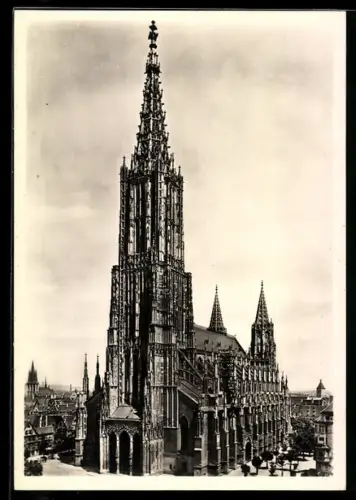 Foto-AK Deutscher Kunstverlag, Nr. 3: Ulm, Das Münster