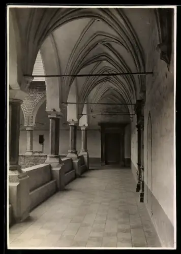 Foto-AK Deutscher Kunstverlag, Nr. 7: Heidelberg, Hoflauben im Schloss, Obergeschoss