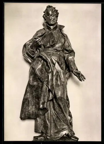 Foto-AK Deutscher Kunstverlag, Nr. 1 a: Mannheim, Statue vom Hlg. Franz Xaver