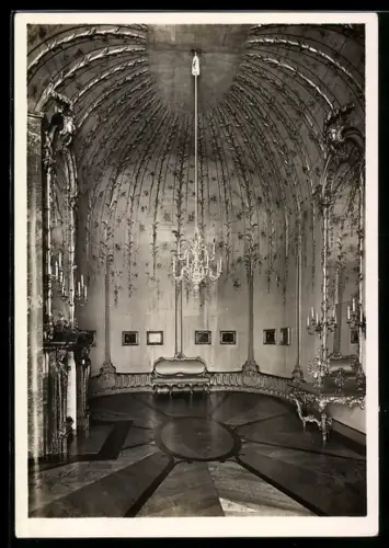 Foto-AK Deutscher Kunstverlag, NR 114: Potsdam, Neues Palais, Ovales Kabinett