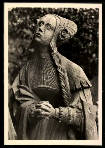 Foto-AK Deutscher Kunstverlag, NR 27: Xanten, Viktorsdom, Maria Magdalena vom Kalvarienberg