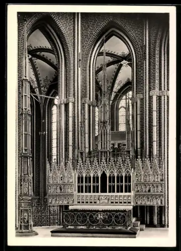 AK Doberan, Abteikirche, Hochaltar & Sakramentshaus