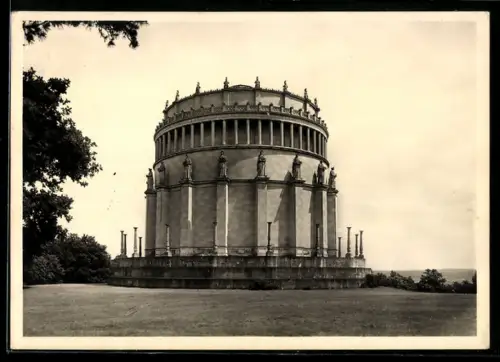 Foto-AK Deutscher Kunstverlag, Nr. 3: Kelheim, Befreiungshalle in der Aussenansicht