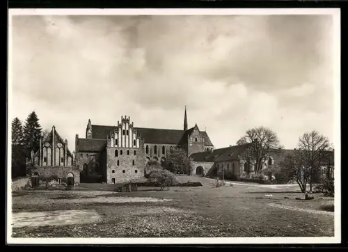 Foto-AK Deutscher Kunstverlag, Nr. 9: Chorin, Ehemaliges Zisterzienserkloster in der Aussenansicht