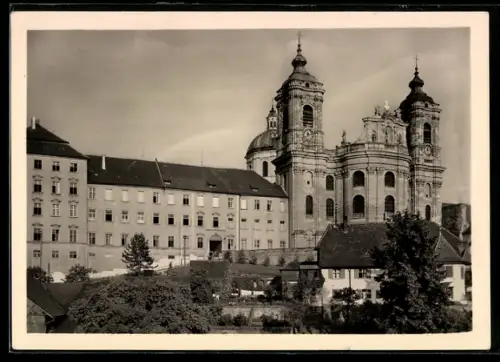 Foto-AK Deutscher Kunstverlag, NR 15: Weingarten, Benediktiner-Kloster