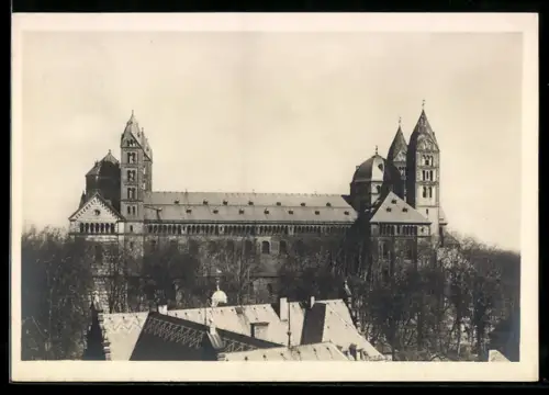 Foto-AK Deutscher Kunstverlag, Nr. Sp 5: Speyer, Dom von der Südseite