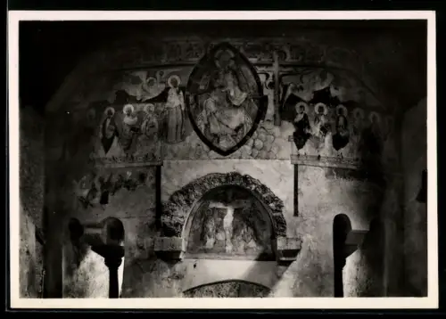 Foto-AK Deutscher Kunstverlag, Nr. 7: Oberzell /Reichenau, Stiftskirche St. Georg