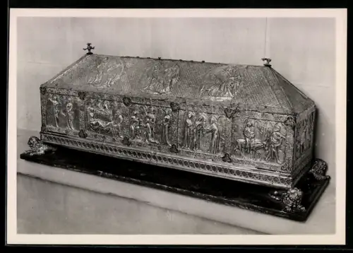 Foto-AK Deutscher Kunstverlag, Nr. 15: Mittelzell /Reichenau, Münster, Markus-Schrein