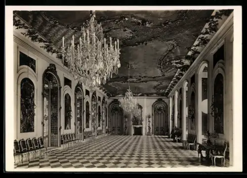 Foto-AK Deutscher Kunstverlag, Nr. 45: Potsdam, Neues Palais, Jaspisgalerie