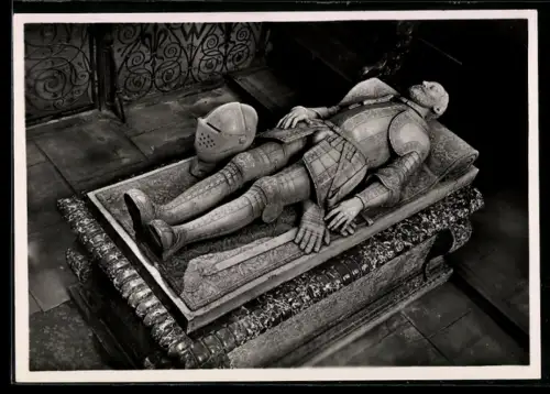 Foto-AK Deutscher Kunstverlag, NR 70: Augsburg, Basilika S. Ulrich U.S. Afra, Hochgrab des Hans Fugger