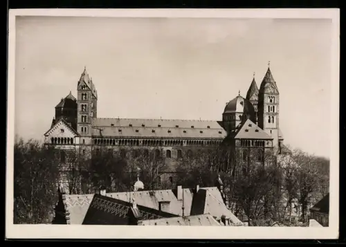 Foto-AK Deutscher Kunstverlag, Nr. 17: Speyer, Dom, Südseite