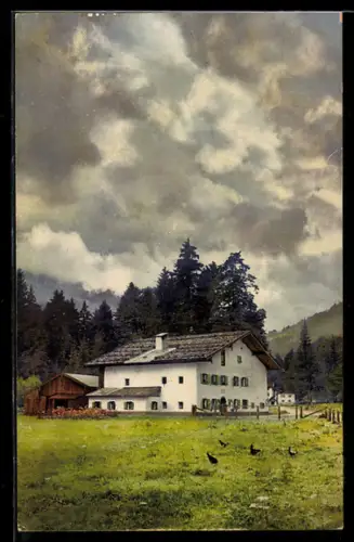 AK Photochromie NR 4429: Hausansicht